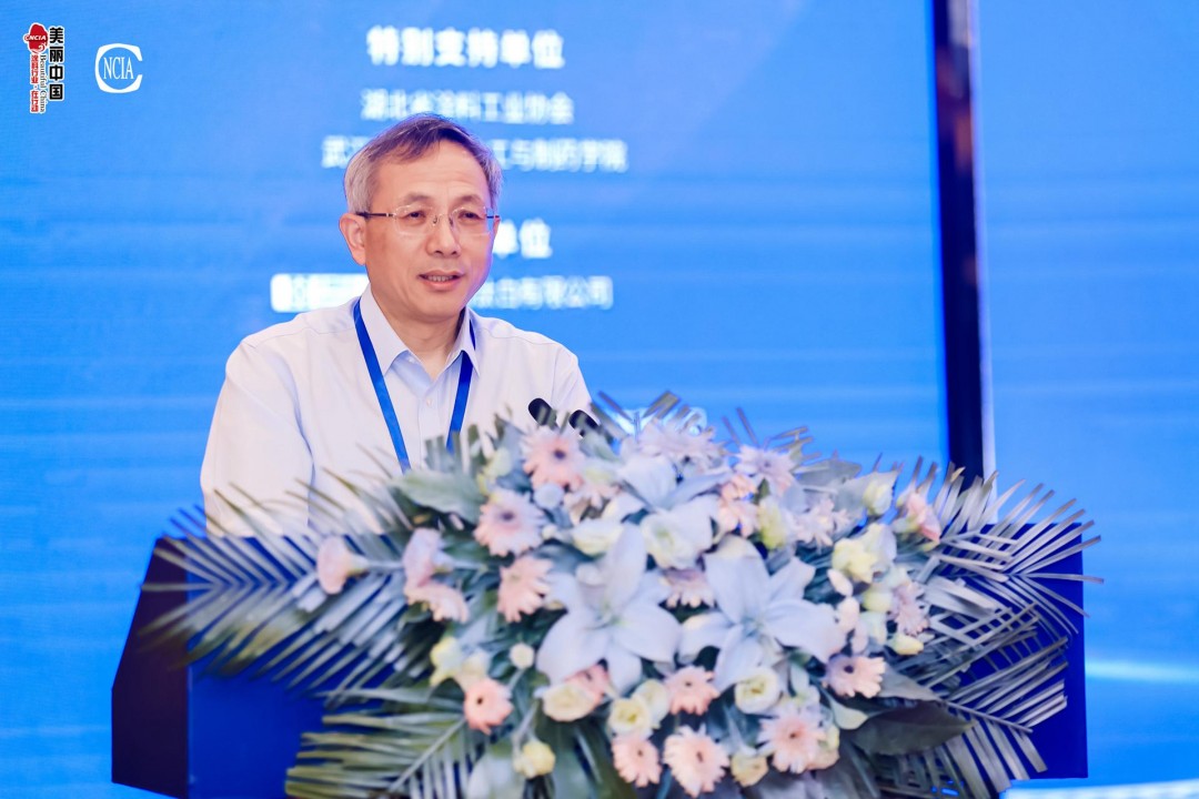 中国涂料工业协会技术专家工作委员会主任桂泰江主持会议